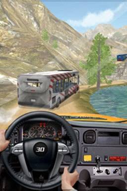 Off Road Tourist Bus Driving - Mountains Traveling