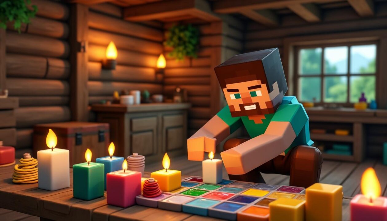 découvrez comment fabriquer facilement des bougies dans minecraft avec notre guide étape par étape. apprenez à collecter les matériaux nécessaires et illuminez votre aventure dans le jeu !