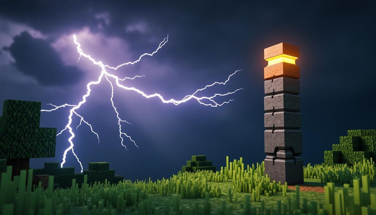 découvrez le rôle du paratonnerre dans minecraft : à quoi il sert, comment il fonctionne et comment l'utiliser pour protéger vos constructions des éclairs et des incendies.