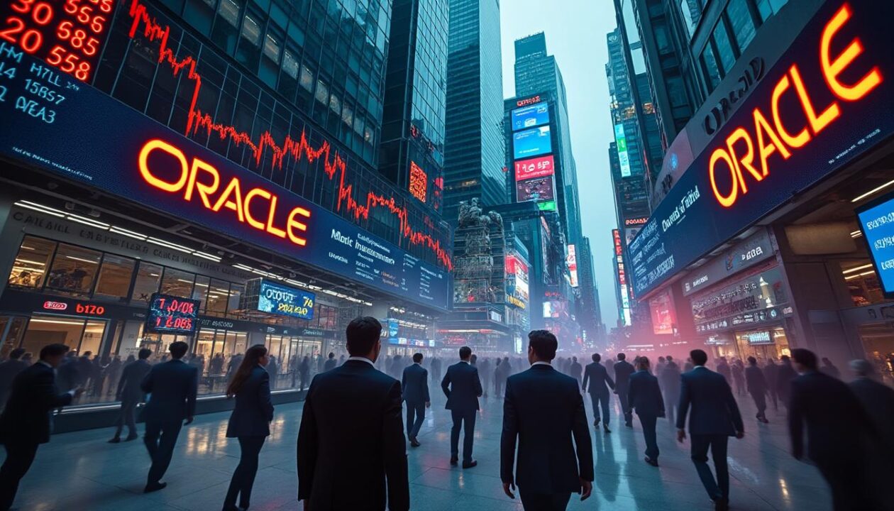 oracle subit un fort impact lors de la chute technologique à wall street, suite à son pari audacieux sur l'intelligence artificielle.
