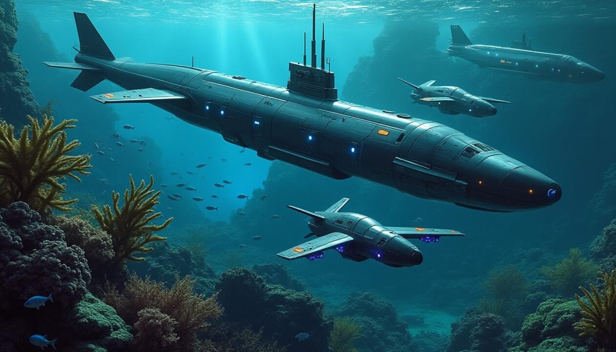 découvrez comment les géants de la tech rivalisent pour dominer les océans grâce aux drones sous-marins, une révolution technologique qui transforme l'exploration des profondeurs.