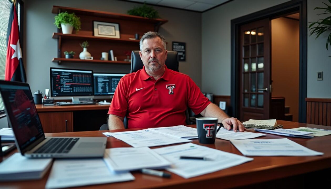 Analyse détaillée du lucratif contrat de 7 ans de l'entraîneur Joey McGuire à Texas Tech 1 découvrez l'analyse approfondie du contrat lucratif de 7 ans de l'entraîneur joey mcguire à texas tech, incluant les détails financiers et les implications pour l'équipe.