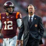 le quarterback huhn rejoint virginia tech, suivant l'entraîneur franklin pour renforcer l'équipe de football.