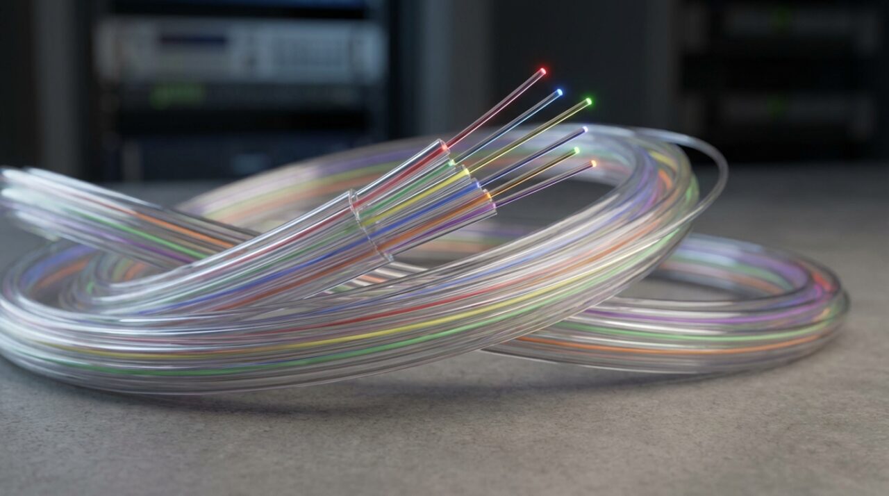 découvrez les secrets des codes couleur de la fibre optique et comprenez leur importance dans les réseaux de communication modernes.