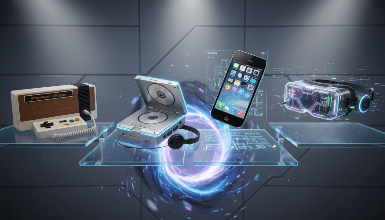 découvrez l'évolution technologique à travers le ces avec quatre gadgets iconiques qui ont marqué l'histoire de la tech dans 'retour vers le futur tech'.