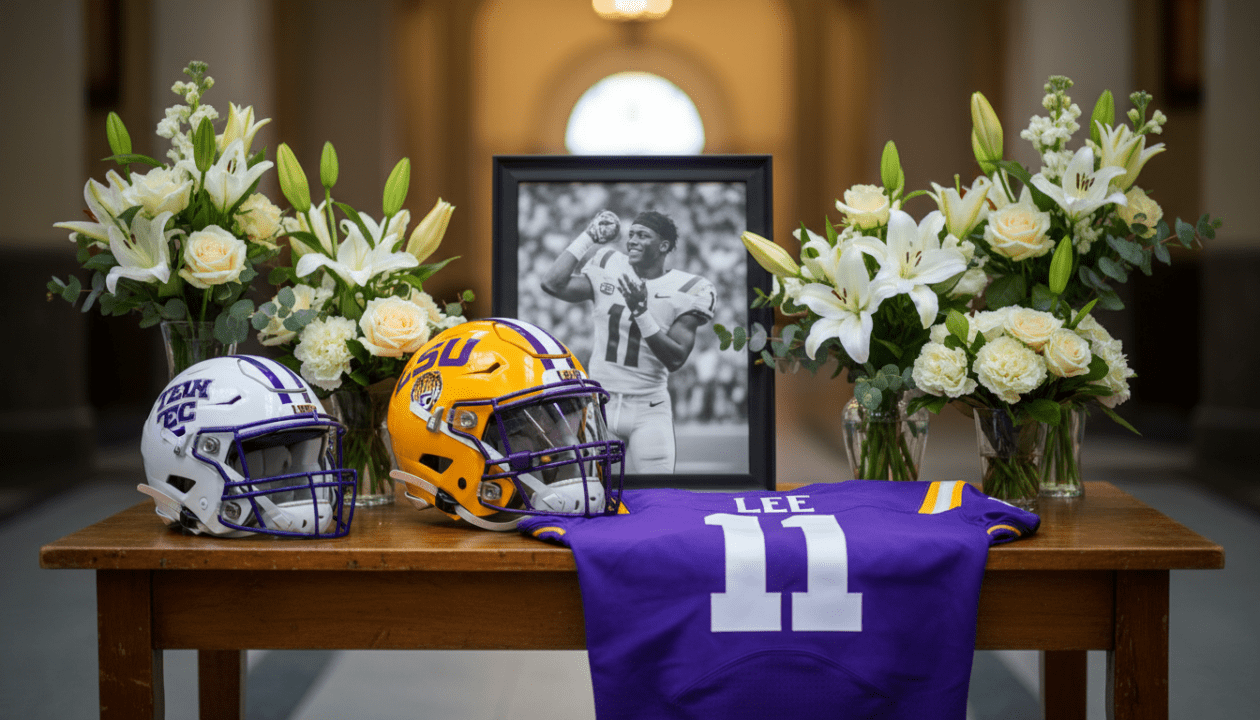 découvrez l'hommage à devonta lee, ancien receveur vedette de lsu et louisiana tech, décédé récemment. retour sur sa carrière et son impact dans le monde du football américain.
