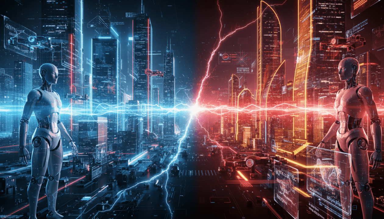 découvrez comment le choc technologique chinois bouleverse le monopole américain dans le domaine de l'intelligence artificielle, annonçant une nouvelle ère de compétition mondiale.