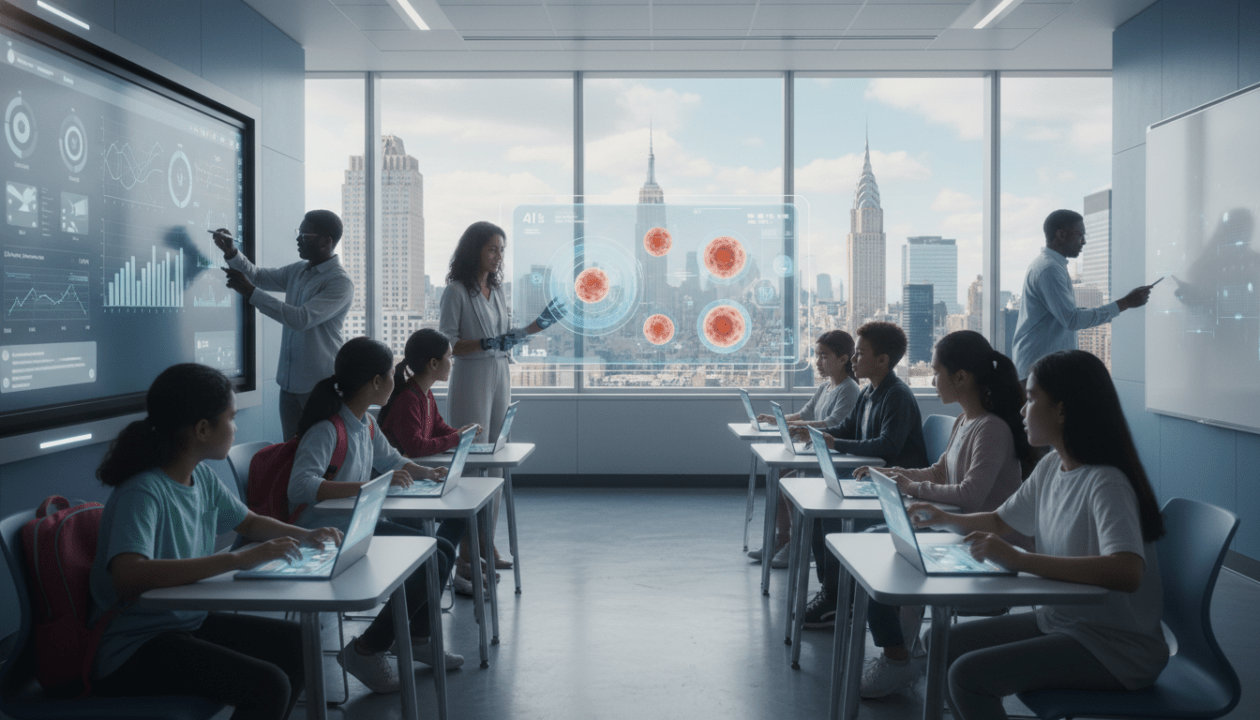 découvrez comment les nouvelles règles pour l'ia à new york transforment les salles de classe ce mois-ci, révolutionnant l'apprentissage grâce à la technologie.