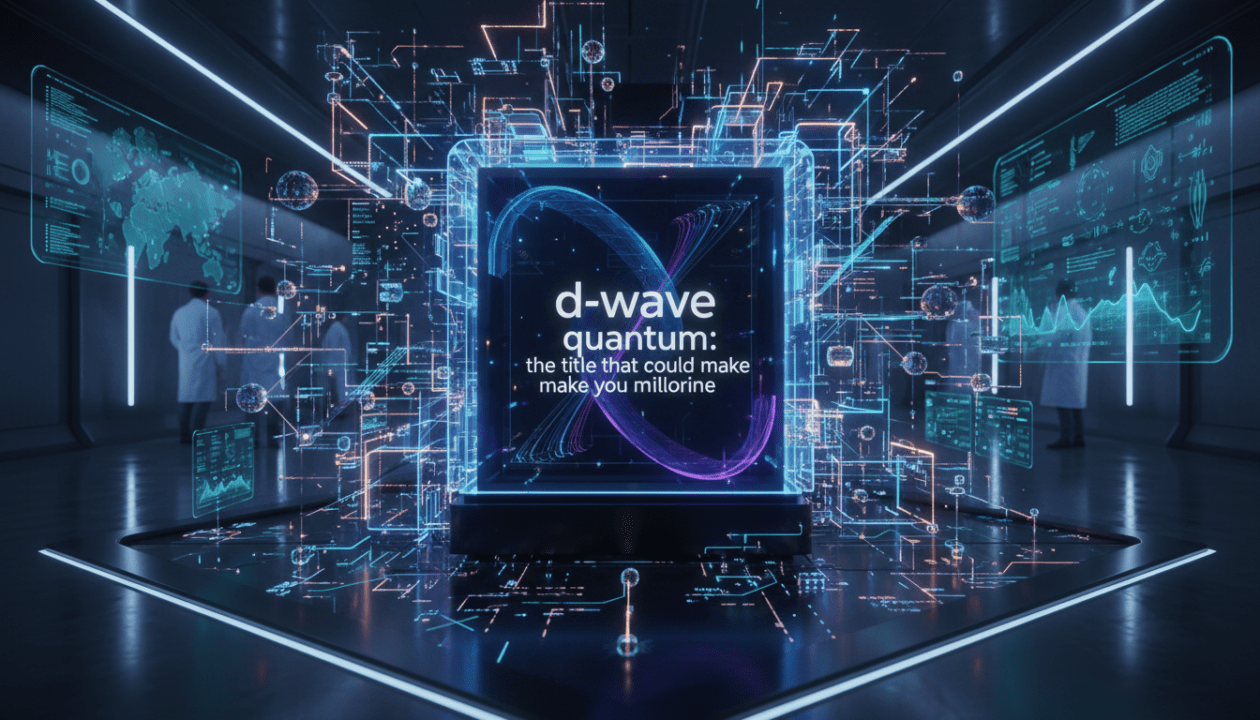 découvrez comment le titre d-wave quantum pourrait être votre clé pour devenir millionnaire grâce aux avancées révolutionnaires en informatique quantique.