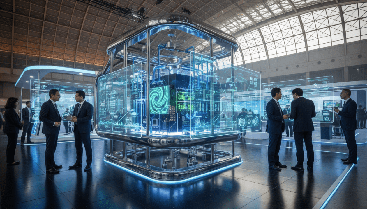 découvrez comment sushui tech révolutionne le cloud avec son service à piles à combustible, présenté lors de la world smart energy week.