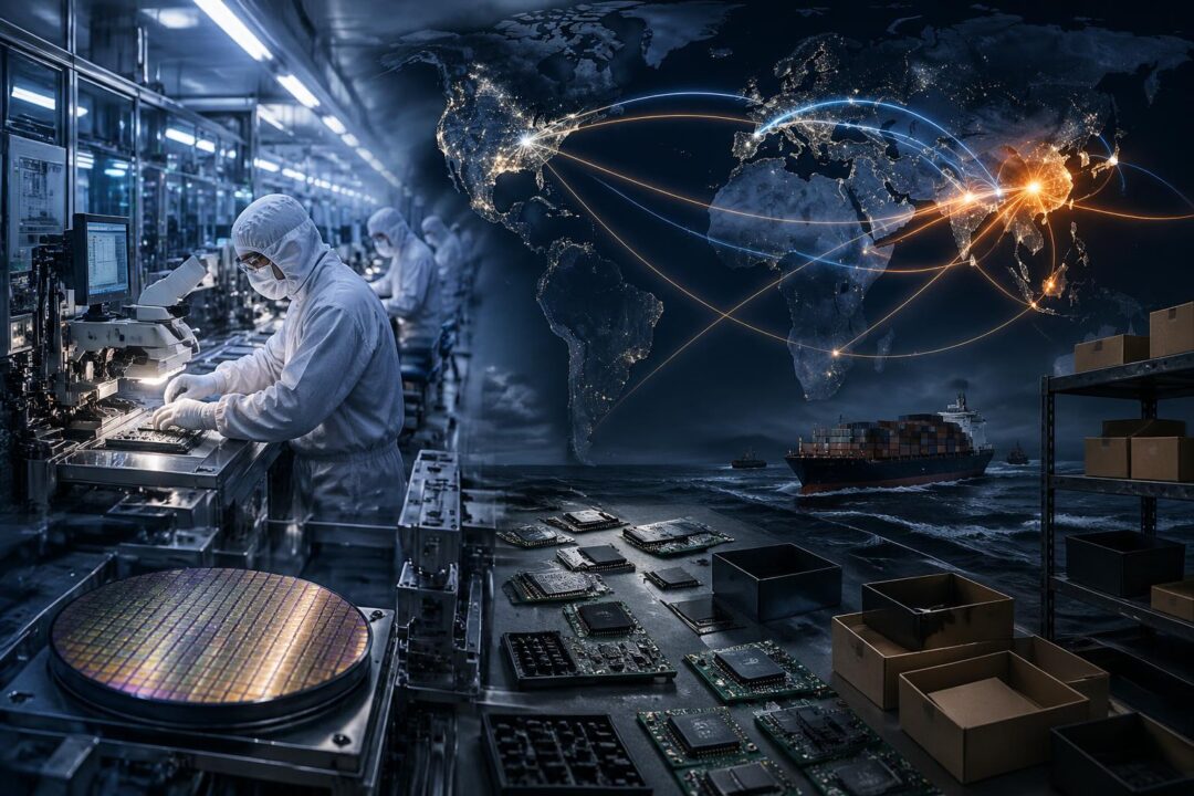 découvrez les causes et les impacts géopolitiques mondiaux de la pénurie de semi-conducteurs, un enjeu crucial pour l'économie et la technologie.